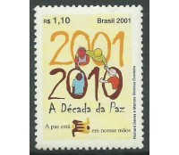C2377 CULTURA E PAZ 2001 - 10.432 Novo marcas de oxidação
